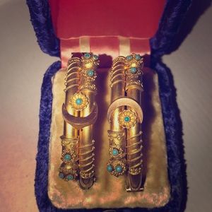 2 antique style bracelets
